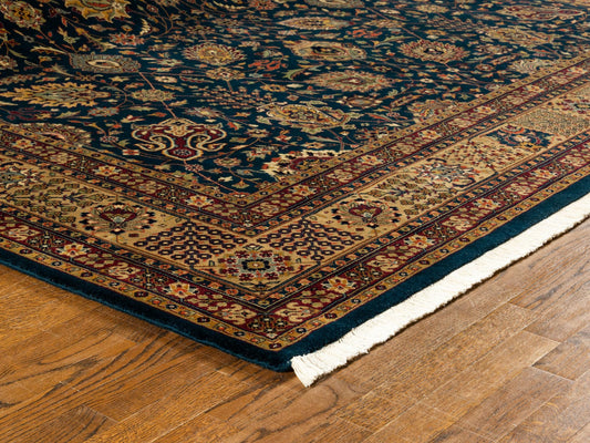 Hand knotted WOOL KASHAN 8'2" x 10'3"