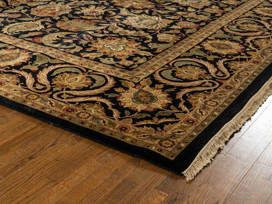 Hand knotted WOOL KASHAN 11'11" x 17'8"