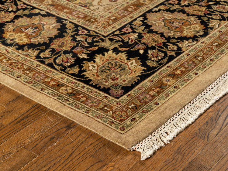 Hand knotted WOOL KASHAN 12' x 18'3"