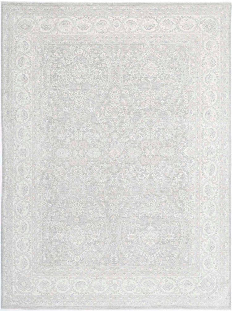 Hand Knotted Serenity Wool Rug - 8'7'' x 11'9''