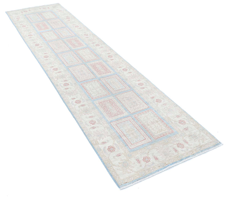 Hand Knotted Serenity Wool Rug - 2'5'' x 9'6''