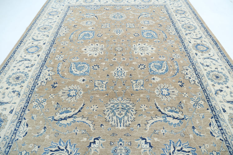 Hand Knotted Serenity Wool Rug - 9'2'' x 11'8''
