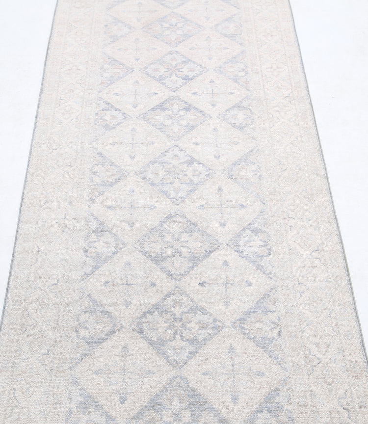 Hand Knotted Serenity Wool Rug - 2'7'' x 8'2''