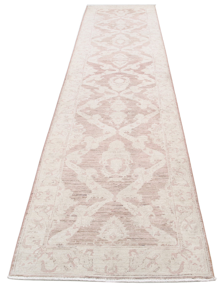 Hand Knotted Serenity Wool Rug - 3'0'' x 13'3''