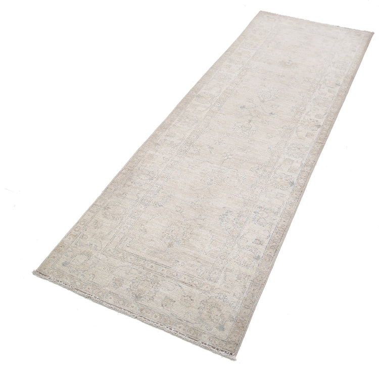 Hand Knotted Serenity Wool Rug - 2'7'' x 7'10''