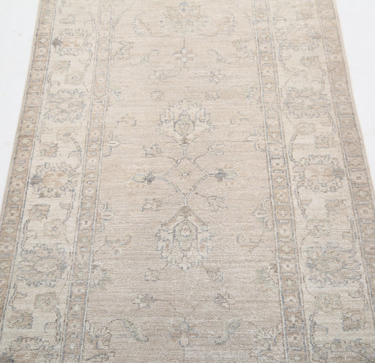 Hand Knotted Serenity Wool Rug - 2'7'' x 7'10''
