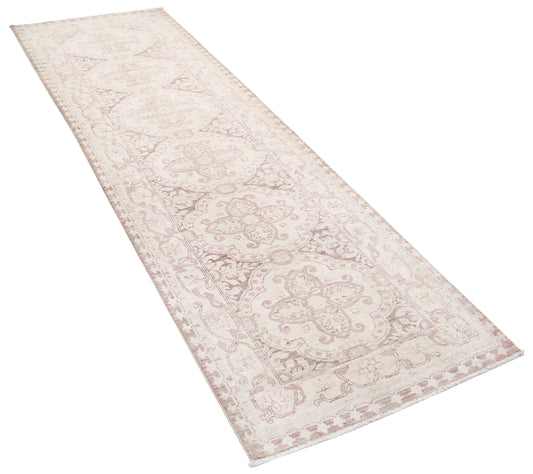 Hand Knotted Serenity Wool Rug - 2'10'' x 9'1''