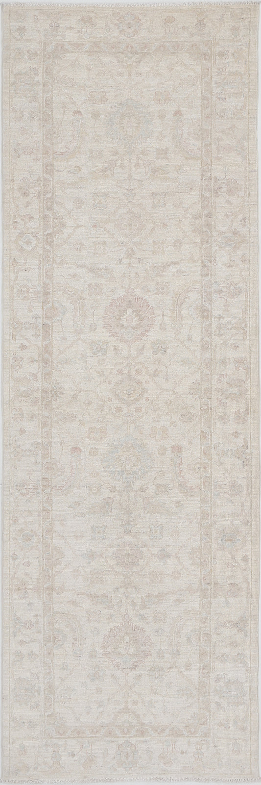 Hand Knotted Serenity Wool Rug - 2'5'' x 7'9''