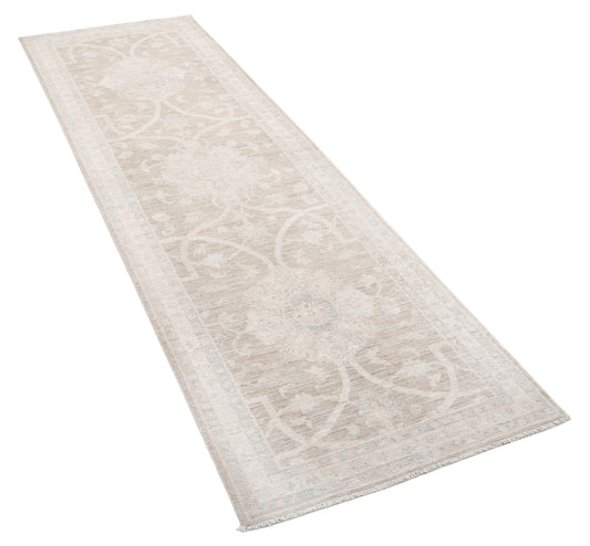 Hand Knotted Serenity Wool Rug - 2'8'' x 8'5''