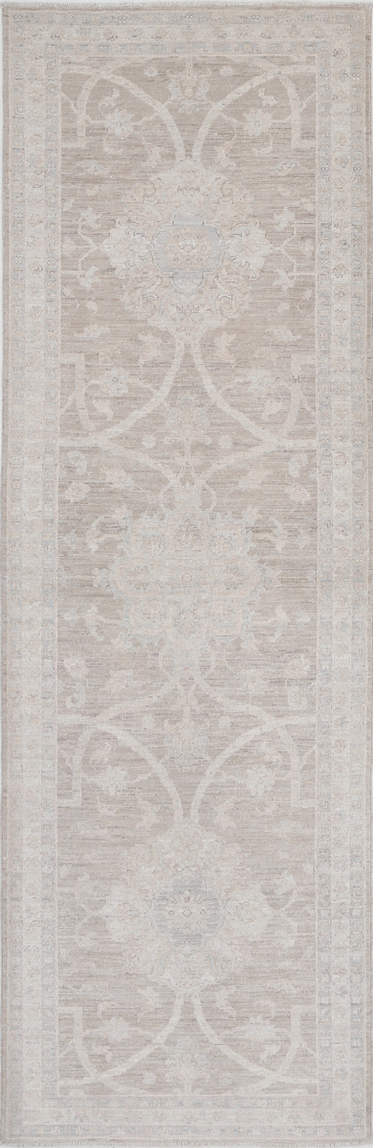 Hand Knotted Serenity Wool Rug - 2'8'' x 8'5''