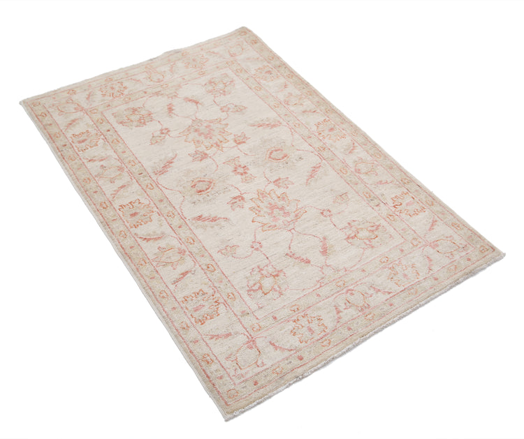Hand Knotted Serenity Wool Rug - 2'7'' x 3'9''