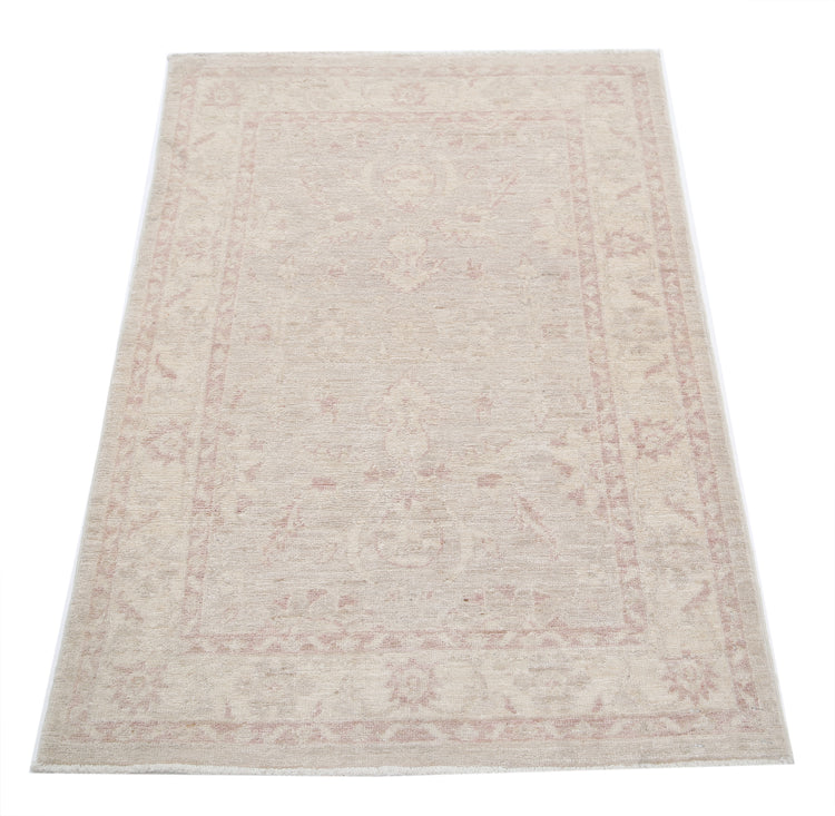 Hand Knotted Serenity Wool Rug - 2'7'' x 3'11''
