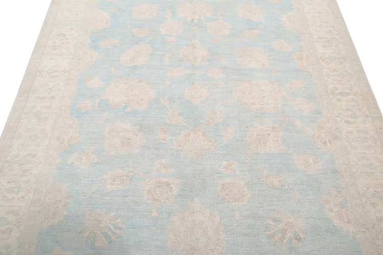Hand Knotted Serenity Wool Rug - 5'6'' x 7'6''