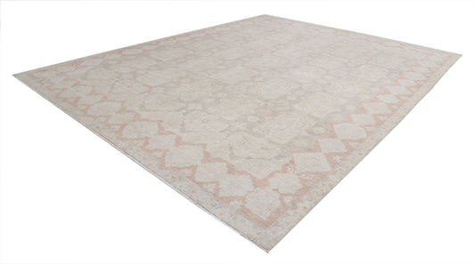 Hand Knotted Serenity Wool Rug - 9'11'' x 14'2''