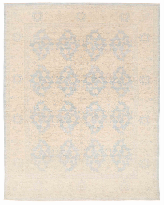 Hand Knotted Ariana Wool Rug - 8' 0" X 10' 2" 8' 0" X 10' 2" (244 X 310) / Grey / Wool