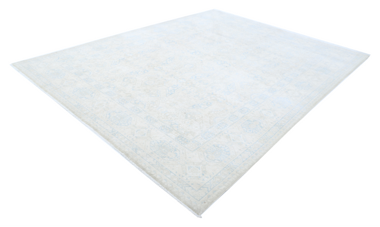 Hand Knotted Ariana Wool Rug - 8' 10" X 11' 5" 8' 10" X 11' 5" (269 X 348) / Ivory / Wool