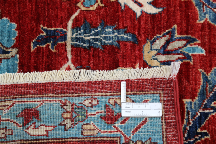 Hand Knotted Ariana Wool Rug - 9' 0" X 12' 0" 9' 0" X 12' 0" (274 X 366) / Red / Wool