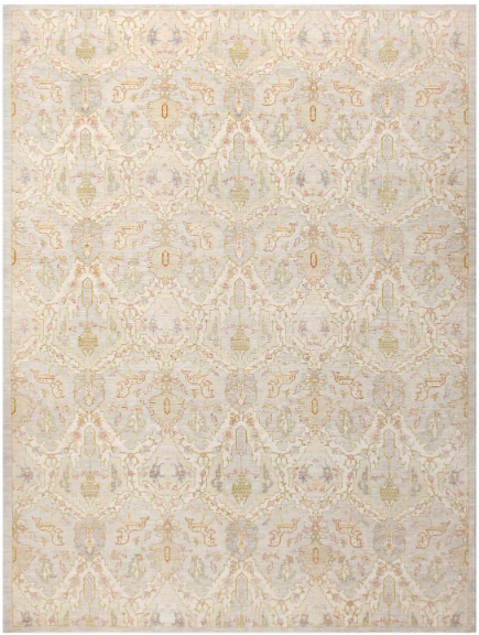 Hand Knotted Artemix Wool Rug - 10' 3" X 13' 8" 10' 3" X 13' 8" (312 X 417) / Grey / Wool