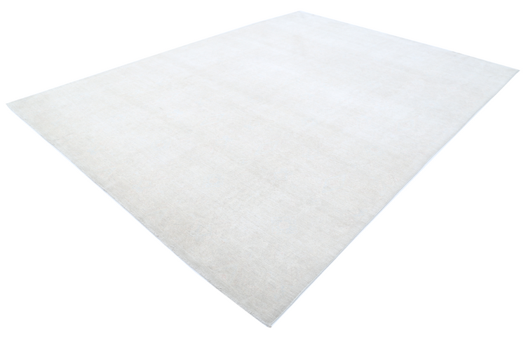 Hand Knotted Artemix Wool Rug - 8' 9" X 11' 11" 8' 9" X 11' 11" (267 X 363) / Ivory / Wool