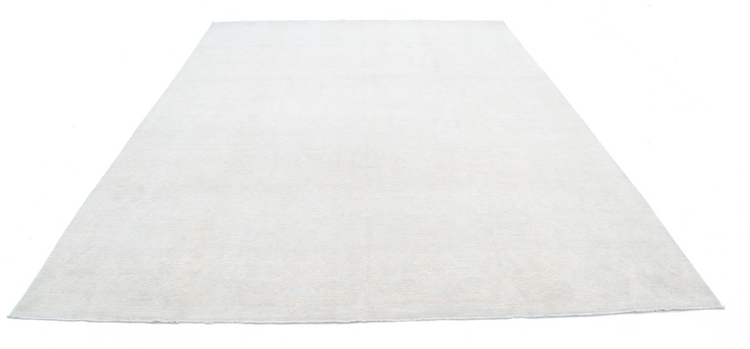 Hand Knotted Artemix Wool Rug - 8' 9" X 11' 11" 8' 9" X 11' 11" (267 X 363) / Ivory / Wool