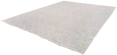 Hand Knotted Artemix Wool Rug - 10' 0" X 12' 10" 10' 0" X 12' 10" (305 X 391) / Ivory / Wool