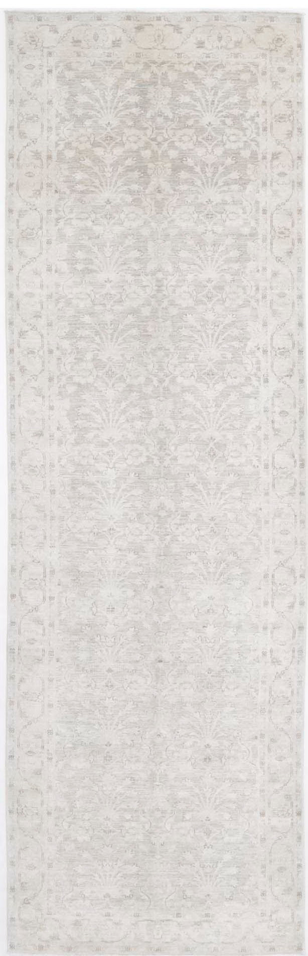 Hand Knotted Serenity Wool Rug - 4'0'' x 13'5''