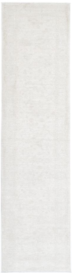 Hand Knotted Serenity Wool Rug - 2' 5" X 10' 0" 2' 5" X 10' 0" (74 X 305) / Ivory / Wool