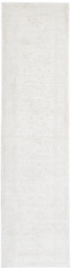 Hand Knotted Serenity Wool Rug - 2' 5" X 10' 0" 2' 5" X 10' 0" (74 X 305) / Ivory / Wool