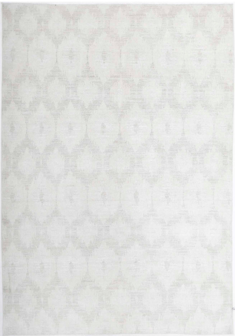 Hand Knotted Artemix Wool Rug - 6'1'' x 8'10''