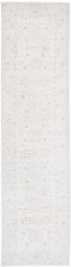 Hand Knotted Serenity Wool Rug - 2' 10" X 12' 3" 2' 10" X 12' 3" (86 X 373) / Ivory / Wool