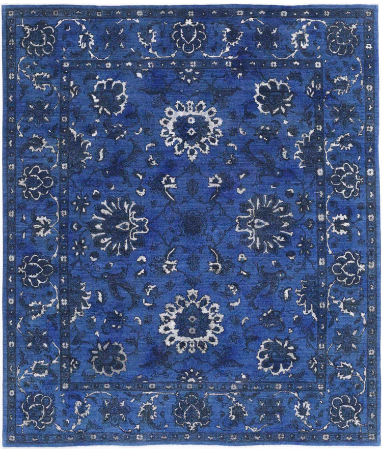 Hand Knotted Onyx Wool Rug - 9'9'' x 11'4''