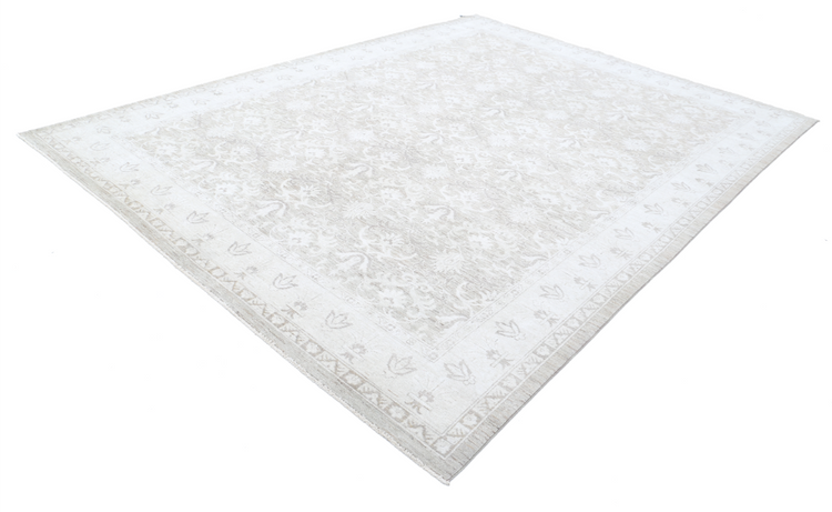 Hand Knotted Serenity Wool Rug - 8' 9" X 11' 8" 8' 9" X 11' 8" (267 X 356) / Taupe / Wool