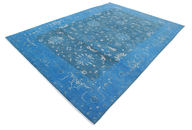 Hand Knotted Onyx Wool Rug - 7'11'' x 11'1''