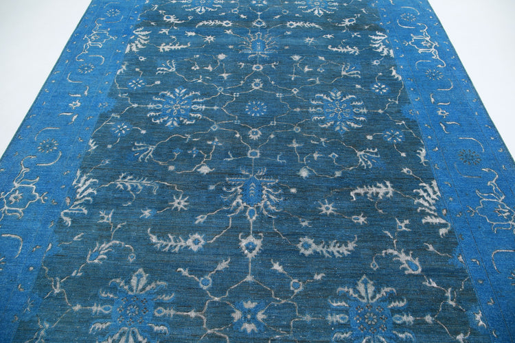Hand Knotted Onyx Wool Rug - 7'11'' x 11'1''