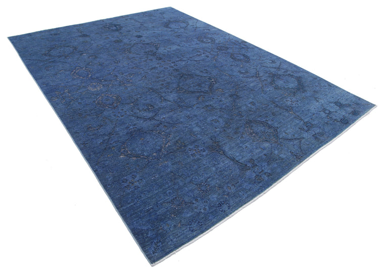Hand Knotted Onyx Wool Rug - 8'0'' x 10'8''