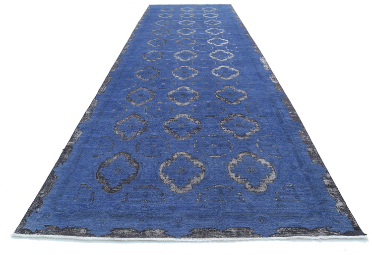 Hand Knotted Onyx Wool Rug - 6'3'' x 20'4''