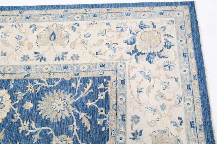 Hand Knotted Serenity Wool Rug - 9'9'' x 21'1''