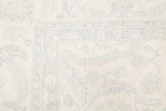 Hand Knotted Serenity Wool Rug - 10' 0" X 14' 2" 10' 0" X 14' 2" (305 X 432) / Ivory / Wool