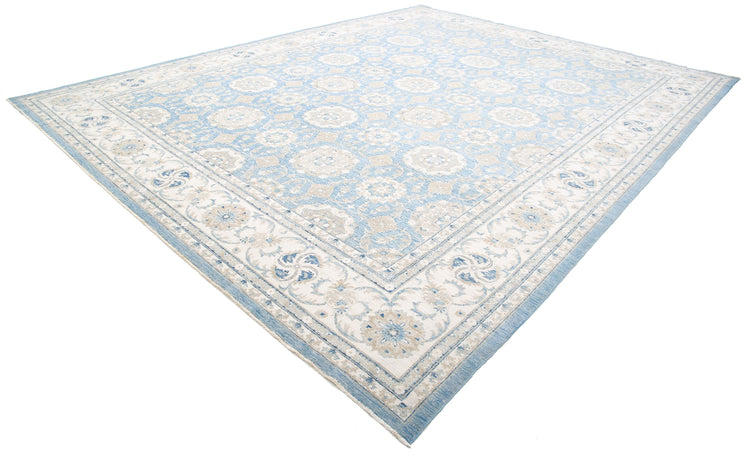 Hand Knotted Serenity Wool Rug - 13'2'' x 16'10''