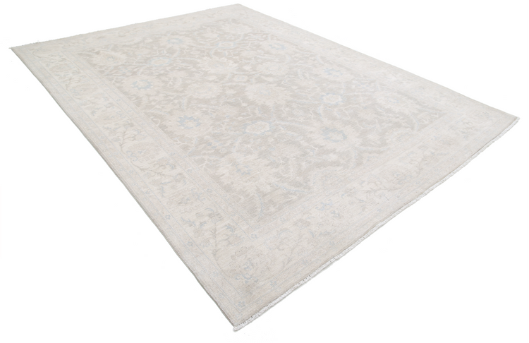 Hand Knotted Serenity Wool Rug - 8' 4" X 11' 1" 8' 4" X 11' 1" (254 X 338) / Ivory / Wool