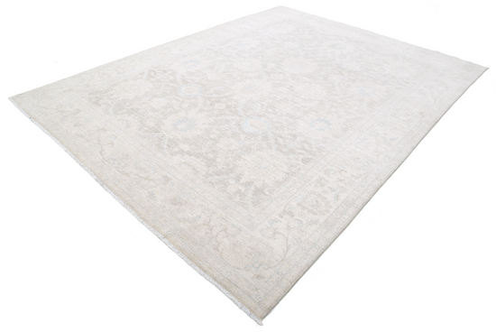 Hand Knotted Serenity Wool Rug - 8' 4" X 11' 1" 8' 4" X 11' 1" (254 X 338) / Ivory / Wool