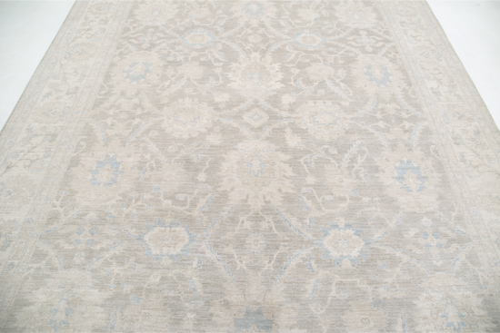 Hand Knotted Serenity Wool Rug - 8' 4" X 11' 1" 8' 4" X 11' 1" (254 X 338) / Ivory / Wool