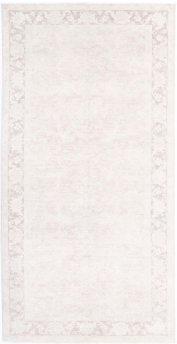 Hand Knotted Serenity Wool Rug - 5'0'' x 10'2''