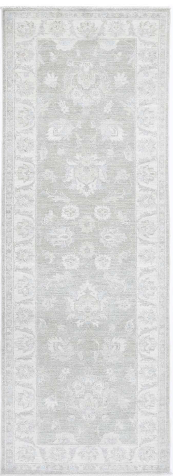 Hand Knotted Serenity Wool Rug - 2'9'' x 7'11''