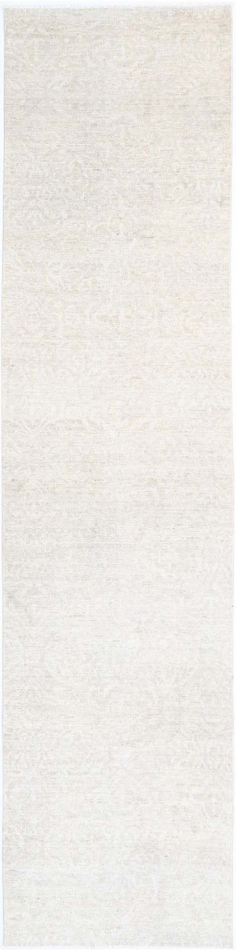 Hand Knotted Serenity Wool Rug - 2' 9" X 12' 2" 2' 9" X 12' 2" (84 X 371) / Ivory / Wool