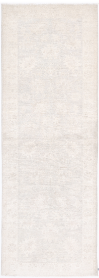 Hand Knotted Serenity Wool Rug - 2' 6" X 7' 11" 2' 6" X 7' 11" (76 X 241) / Ivory / Wool