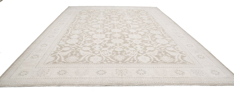 Hand Knotted Serenity Wool Rug - 12'10'' x 17'11''