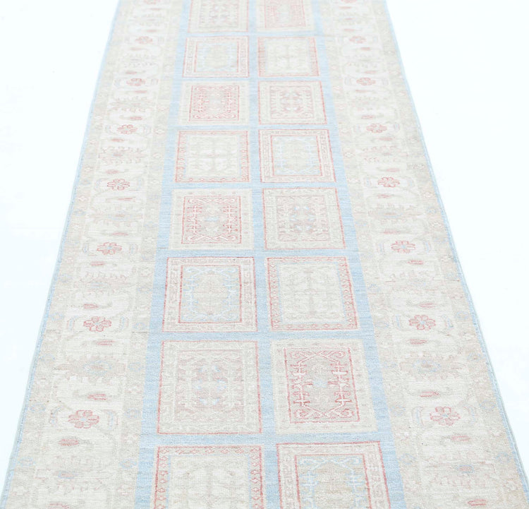 Hand Knotted Serenity Wool Rug - 2'7'' x 9'6''