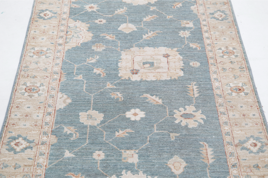 Hand Knotted Serenity Wool Rug - 3' 0" X 5' 1" 3' 0" X 5' 1" (91 X 155) / Grey / Wool