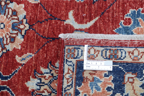 Hand Knotted Ziegler Wool Rug - 2' 9" X 4' 0" 2' 9" X 4' 0" (84 X 122) / Red / Wool